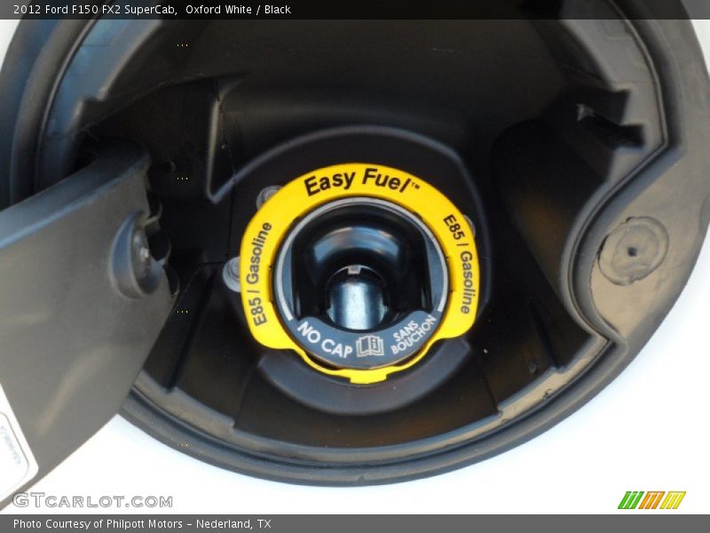 Oxford White / Black 2012 Ford F150 FX2 SuperCab