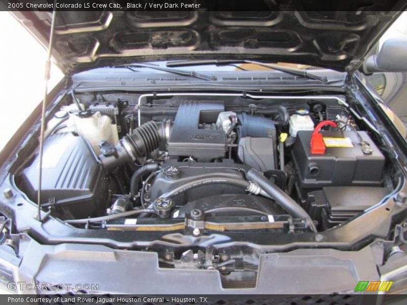 Black / Very Dark Pewter 2005 Chevrolet Colorado LS Crew Cab