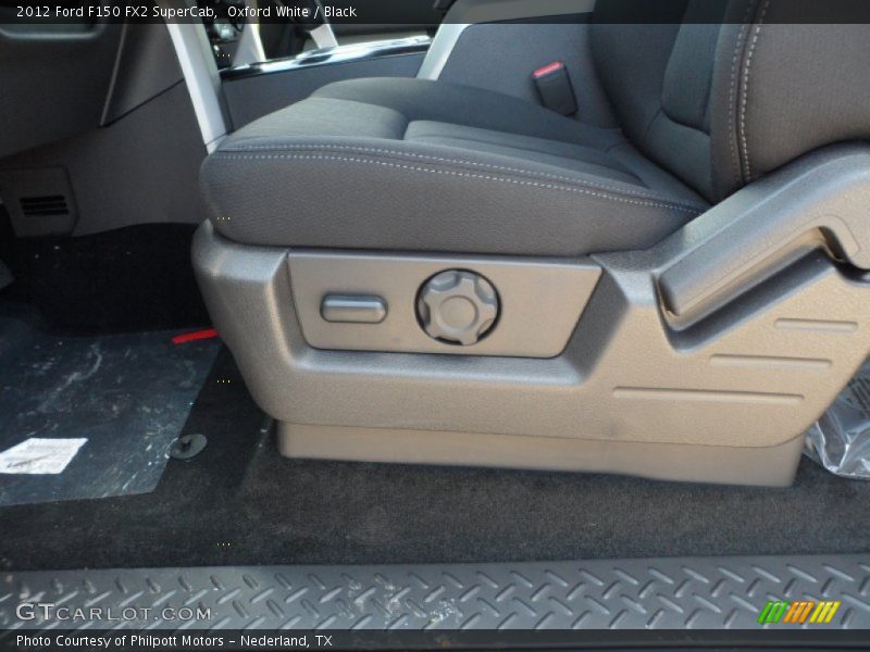 Oxford White / Black 2012 Ford F150 FX2 SuperCab