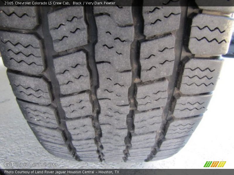 Black / Very Dark Pewter 2005 Chevrolet Colorado LS Crew Cab