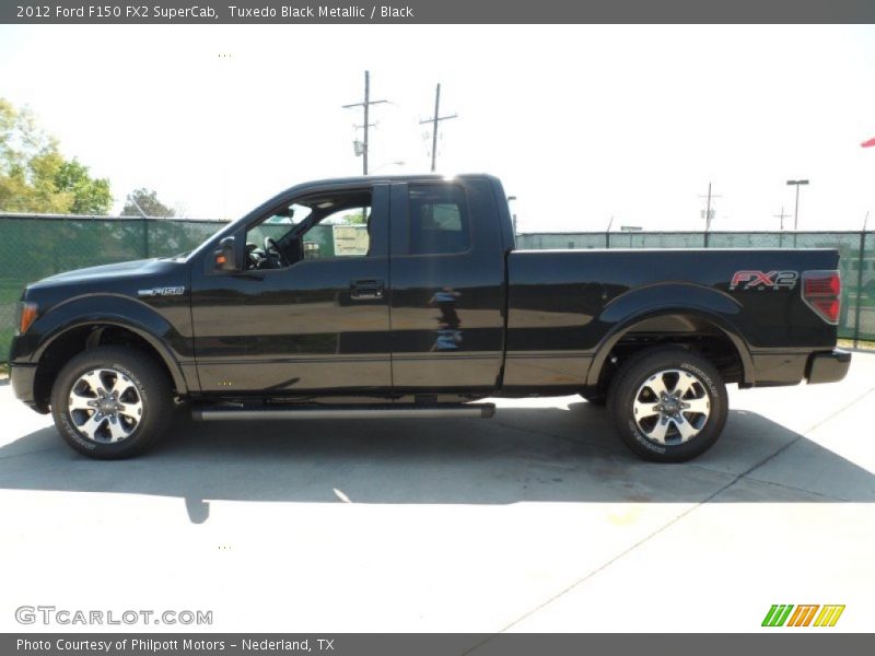 Tuxedo Black Metallic / Black 2012 Ford F150 FX2 SuperCab