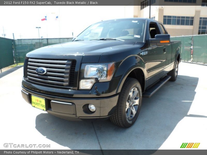Tuxedo Black Metallic / Black 2012 Ford F150 FX2 SuperCab