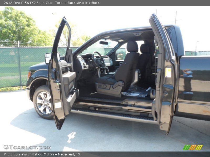 Tuxedo Black Metallic / Black 2012 Ford F150 FX2 SuperCab