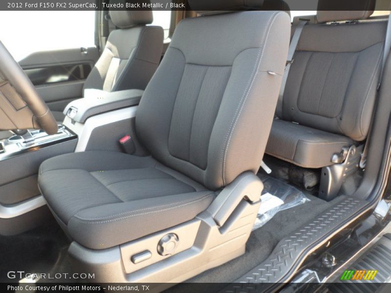  2012 F150 FX2 SuperCab Black Interior