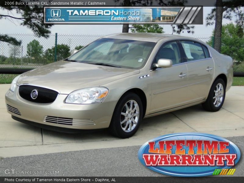 Sandstone Metallic / Cashmere 2006 Buick Lucerne CXL
