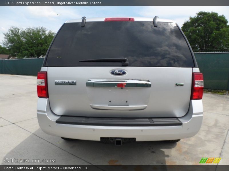 Ingot Silver Metallic / Stone 2012 Ford Expedition Limited