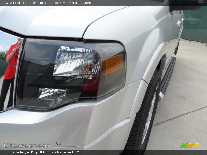 Ingot Silver Metallic / Stone 2012 Ford Expedition Limited