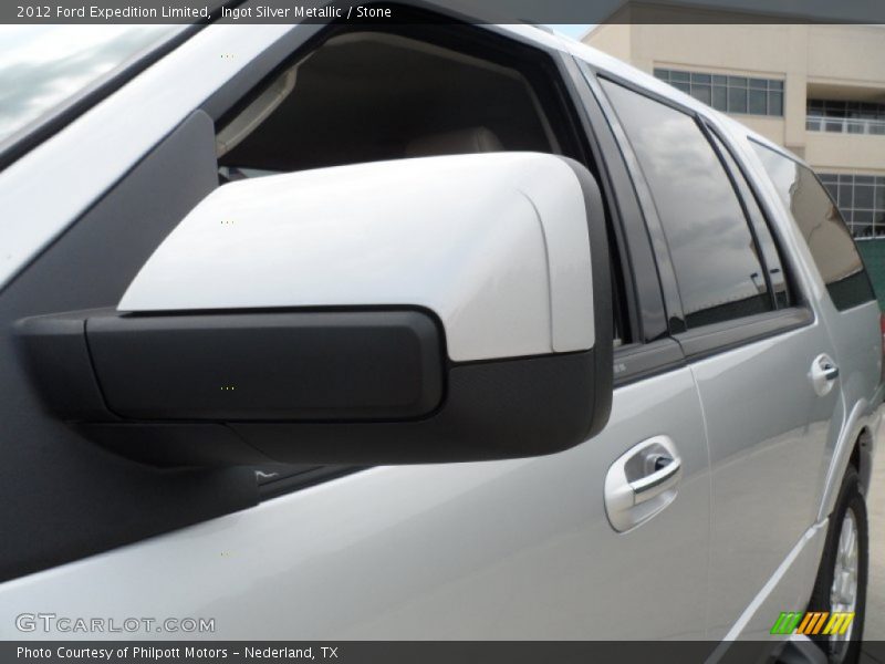 Ingot Silver Metallic / Stone 2012 Ford Expedition Limited