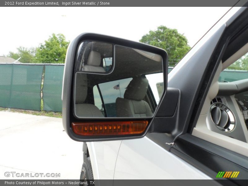 Ingot Silver Metallic / Stone 2012 Ford Expedition Limited