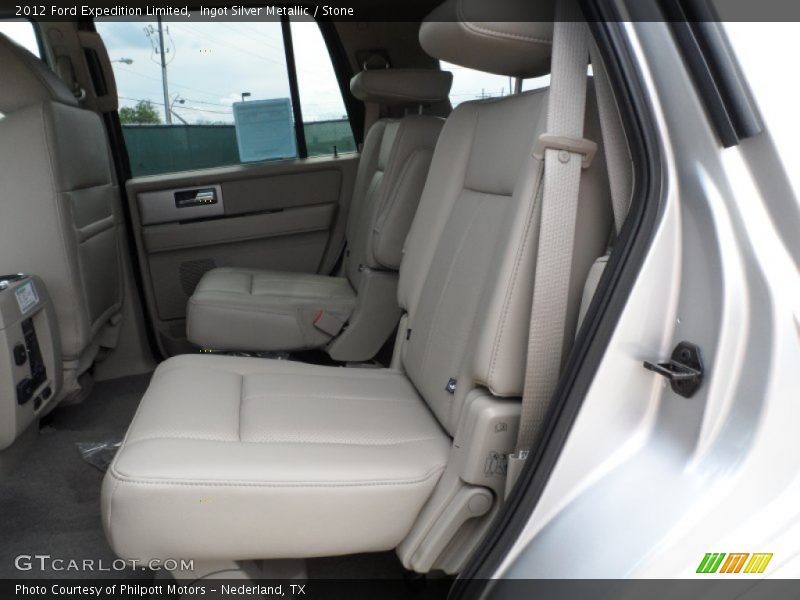 Ingot Silver Metallic / Stone 2012 Ford Expedition Limited