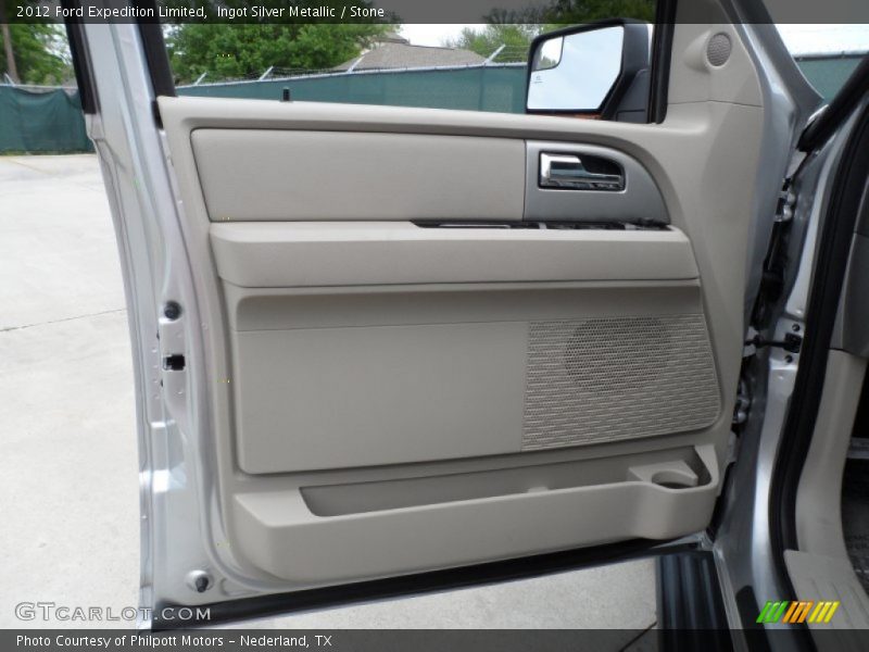 Ingot Silver Metallic / Stone 2012 Ford Expedition Limited