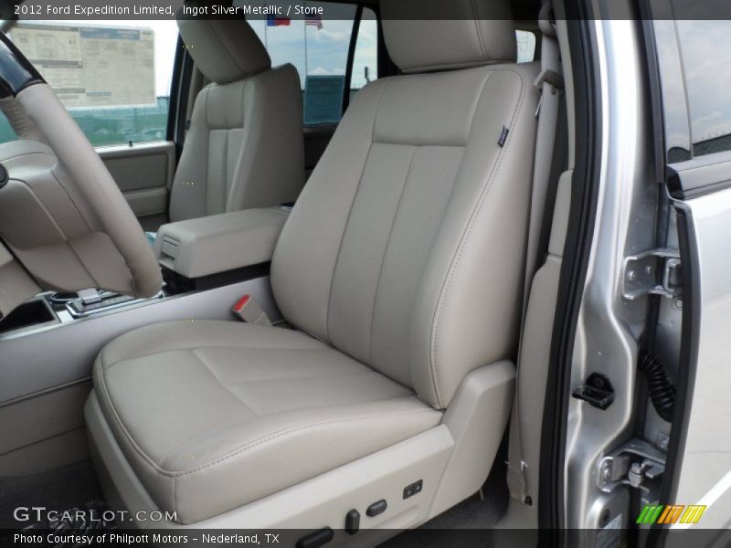 Ingot Silver Metallic / Stone 2012 Ford Expedition Limited