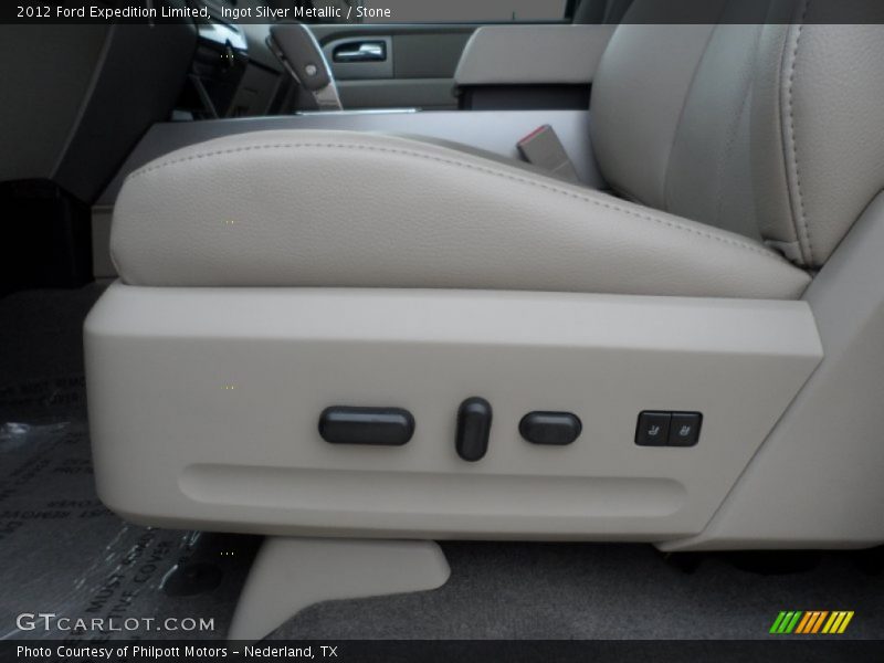 Ingot Silver Metallic / Stone 2012 Ford Expedition Limited