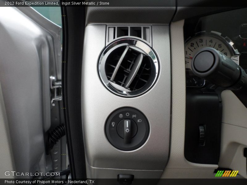 Ingot Silver Metallic / Stone 2012 Ford Expedition Limited