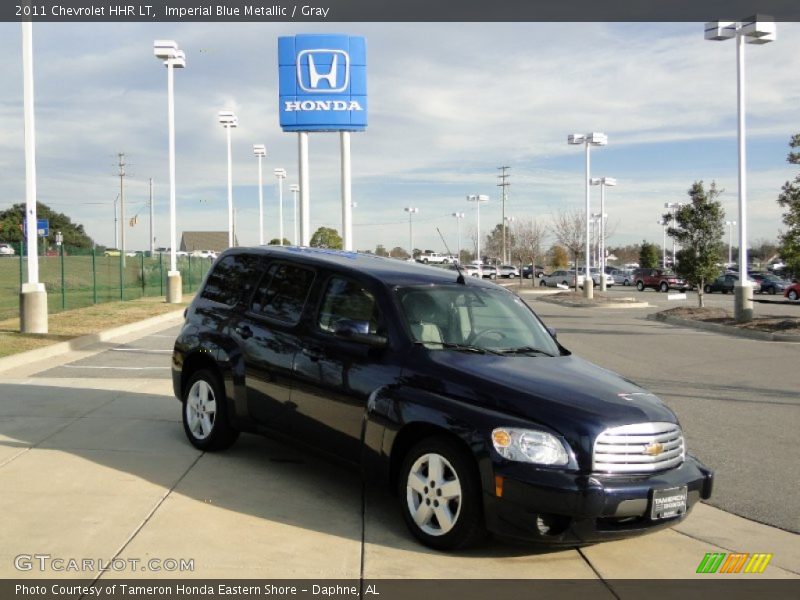 Imperial Blue Metallic / Gray 2011 Chevrolet HHR LT