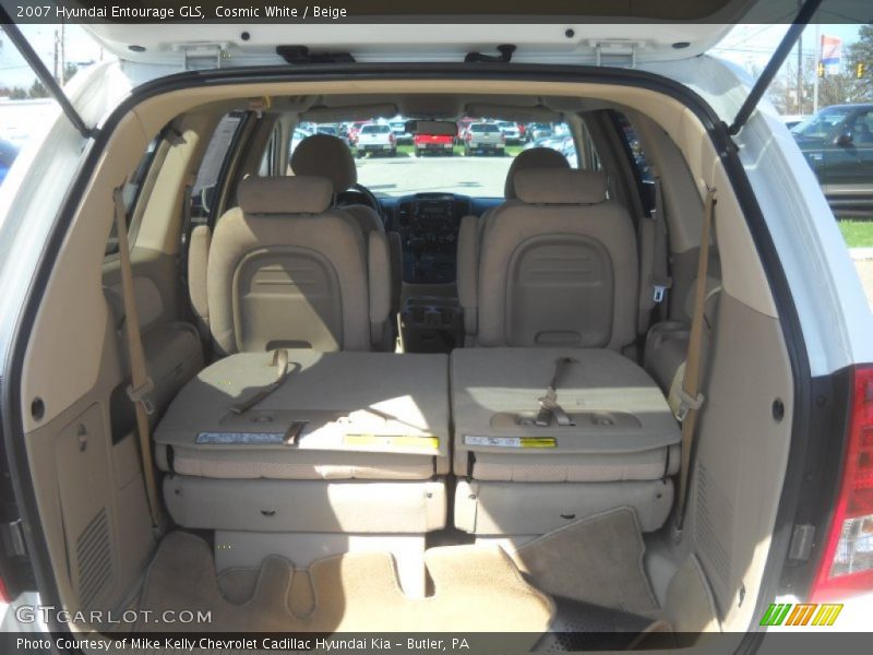 Cosmic White / Beige 2007 Hyundai Entourage GLS
