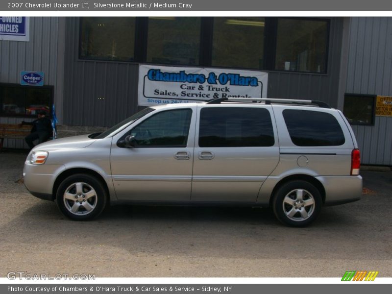 Silverstone Metallic / Medium Gray 2007 Chevrolet Uplander LT