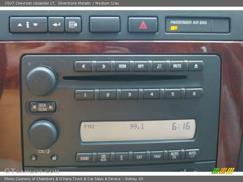 Silverstone Metallic / Medium Gray 2007 Chevrolet Uplander LT