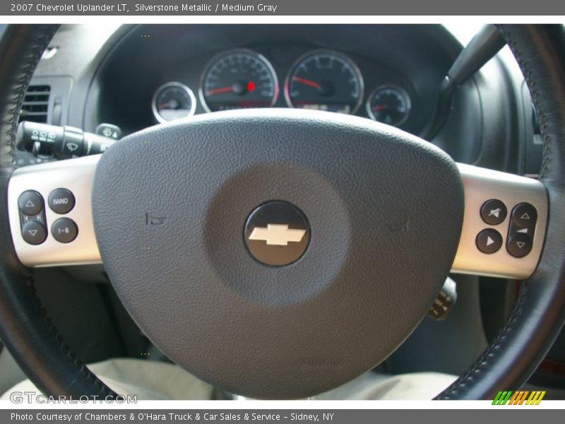 Silverstone Metallic / Medium Gray 2007 Chevrolet Uplander LT