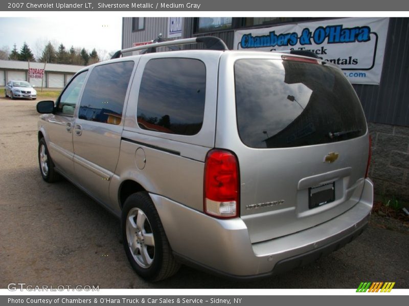 Silverstone Metallic / Medium Gray 2007 Chevrolet Uplander LT