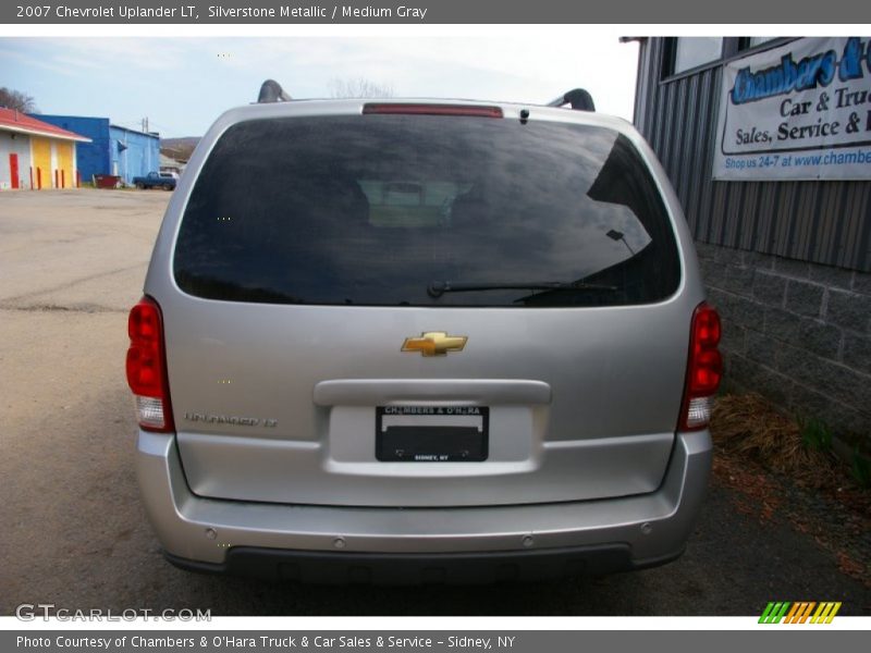 Silverstone Metallic / Medium Gray 2007 Chevrolet Uplander LT