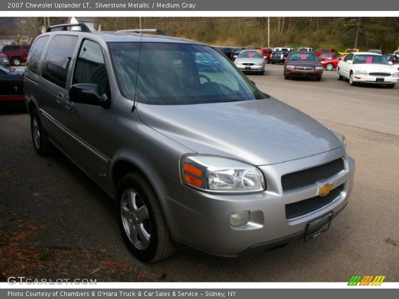 Silverstone Metallic / Medium Gray 2007 Chevrolet Uplander LT