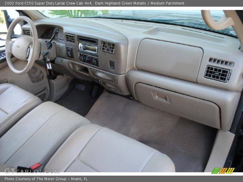 Dashboard of 2002 F250 Super Duty Lariat Crew Cab 4x4