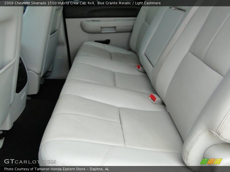 Blue Granite Metallic / Light Cashmere 2009 Chevrolet Silverado 1500 Hybrid Crew Cab 4x4