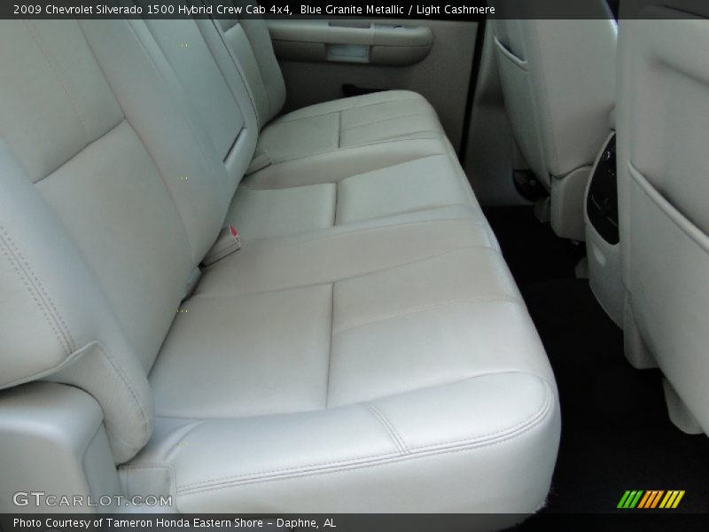 Blue Granite Metallic / Light Cashmere 2009 Chevrolet Silverado 1500 Hybrid Crew Cab 4x4