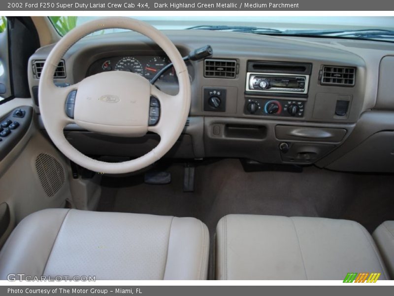Dashboard of 2002 F250 Super Duty Lariat Crew Cab 4x4