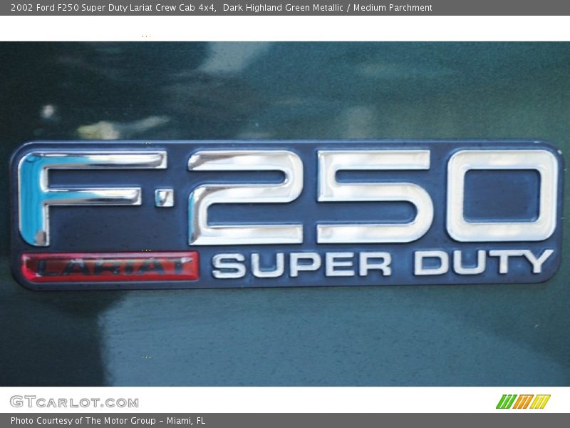  2002 F250 Super Duty Lariat Crew Cab 4x4 Logo