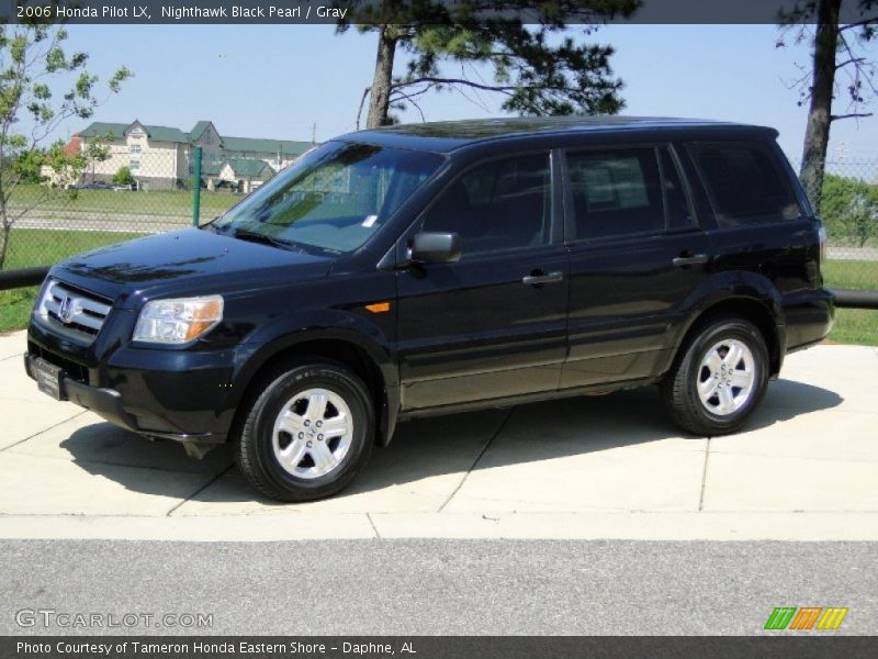 Nighthawk Black Pearl / Gray 2006 Honda Pilot LX