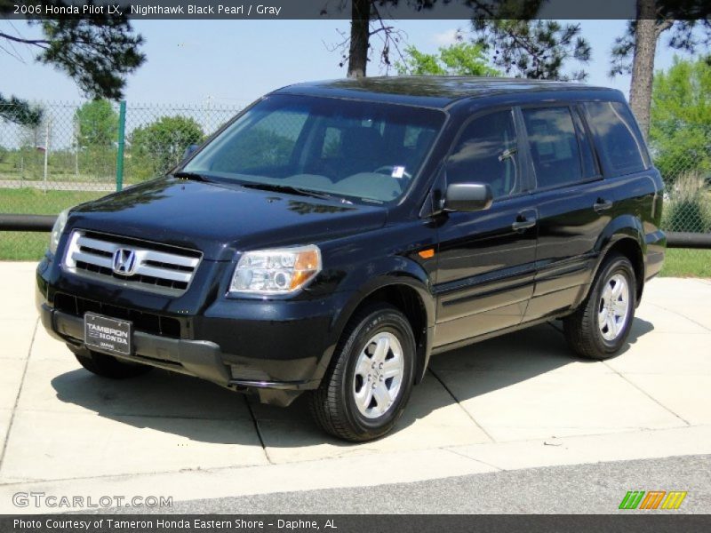 Nighthawk Black Pearl / Gray 2006 Honda Pilot LX