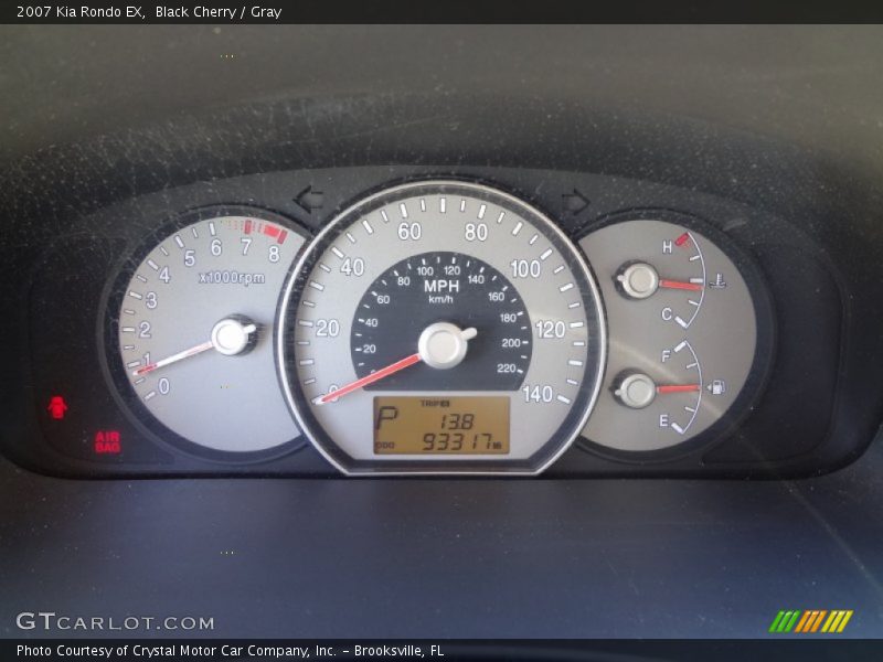  2007 Rondo EX EX Gauges