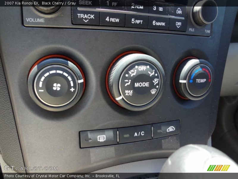 Controls of 2007 Rondo EX
