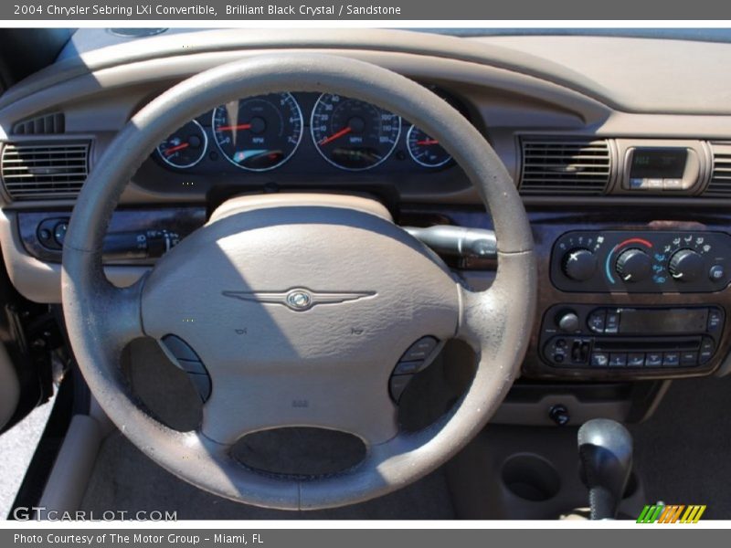  2004 Sebring LXi Convertible Steering Wheel