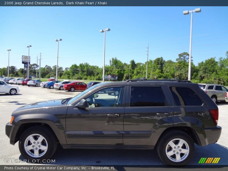 Dark Khaki Pearl / Khaki 2006 Jeep Grand Cherokee Laredo