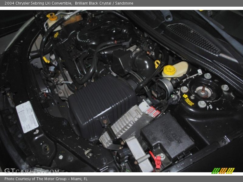  2004 Sebring LXi Convertible Engine - 2.7 Liter DOHC 24-Valve V6