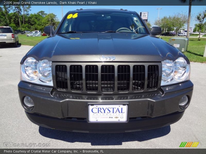 Dark Khaki Pearl / Khaki 2006 Jeep Grand Cherokee Laredo
