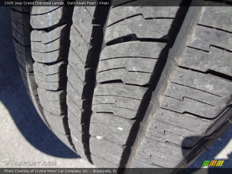 Dark Khaki Pearl / Khaki 2006 Jeep Grand Cherokee Laredo