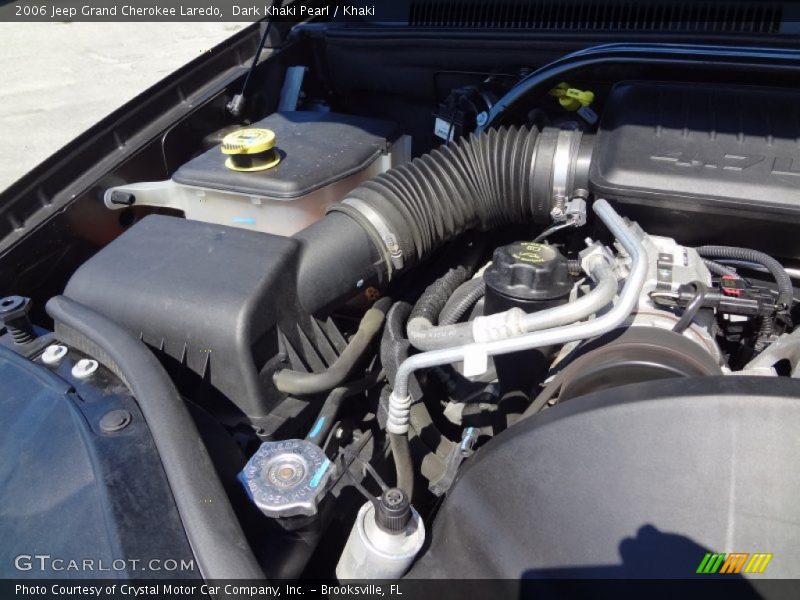 Dark Khaki Pearl / Khaki 2006 Jeep Grand Cherokee Laredo