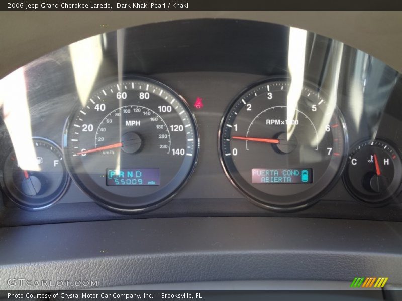 Dark Khaki Pearl / Khaki 2006 Jeep Grand Cherokee Laredo