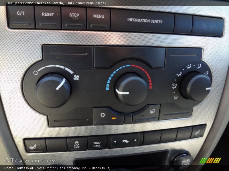 Controls of 2006 Grand Cherokee Laredo