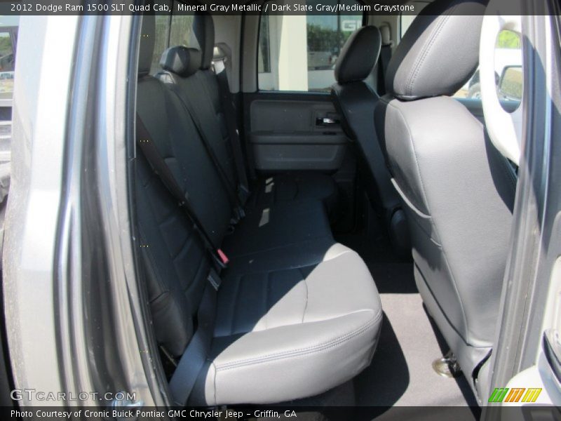 Mineral Gray Metallic / Dark Slate Gray/Medium Graystone 2012 Dodge Ram 1500 SLT Quad Cab