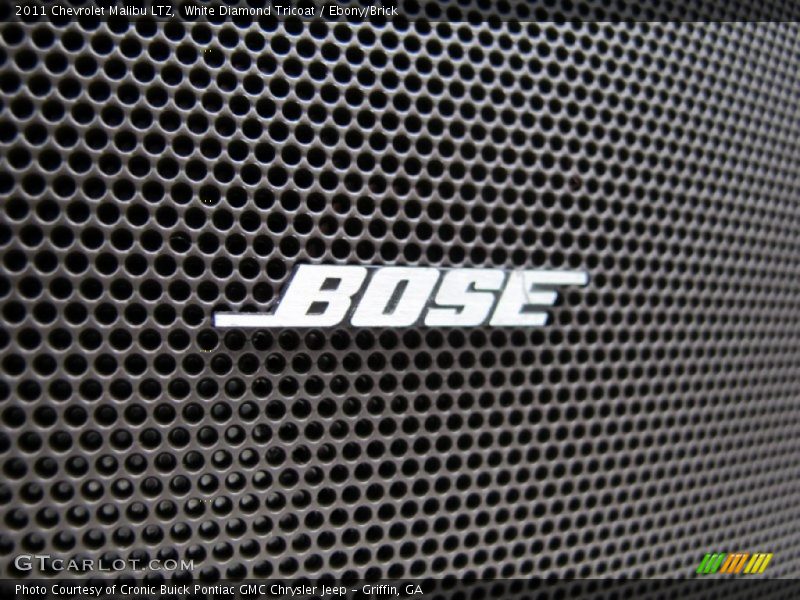 White Diamond Tricoat / Ebony/Brick 2011 Chevrolet Malibu LTZ