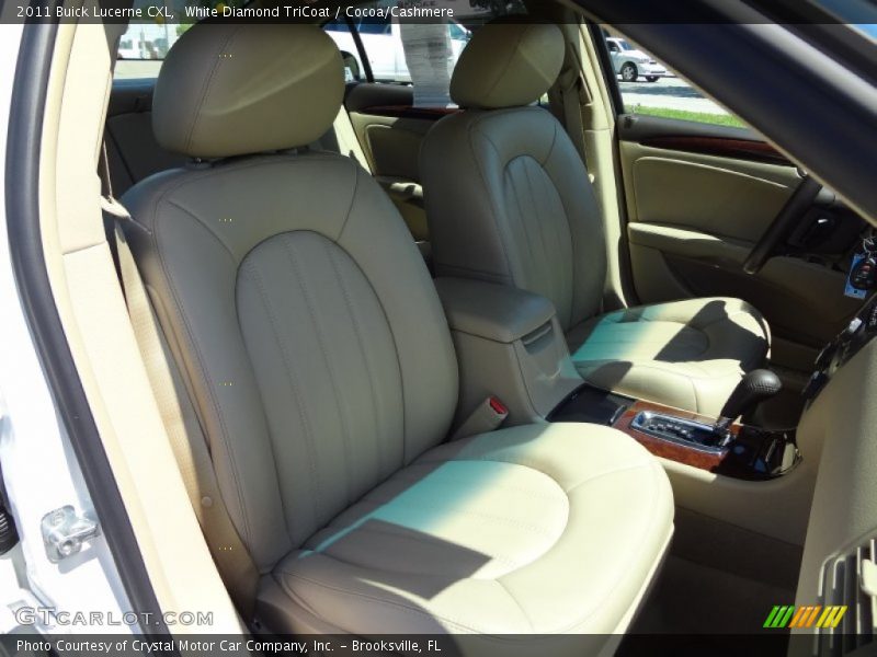 White Diamond TriCoat / Cocoa/Cashmere 2011 Buick Lucerne CXL