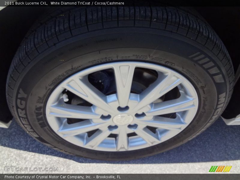 White Diamond TriCoat / Cocoa/Cashmere 2011 Buick Lucerne CXL