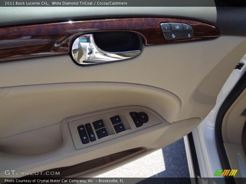 White Diamond TriCoat / Cocoa/Cashmere 2011 Buick Lucerne CXL
