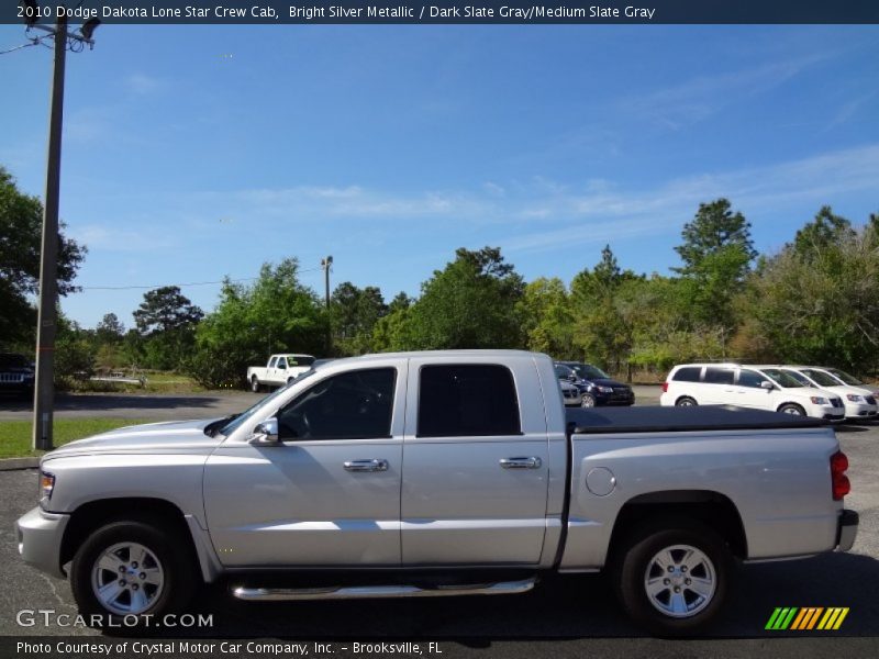  2010 Dakota Lone Star Crew Cab Bright Silver Metallic