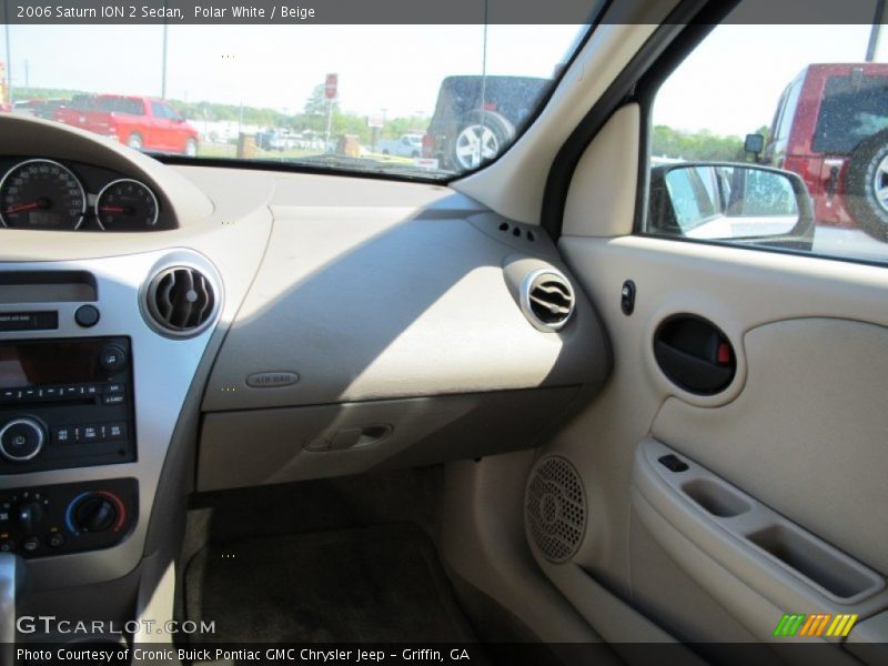 Polar White / Beige 2006 Saturn ION 2 Sedan